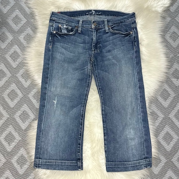 7FAM Dojo Cropped Jeans [7065] - Picture 2 of 11
